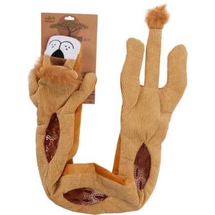 Pally Paws Plush Dog Toy - 45”, Squeaker in Lion