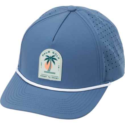 Palm Coast to Coast Trucker Hat in Navy