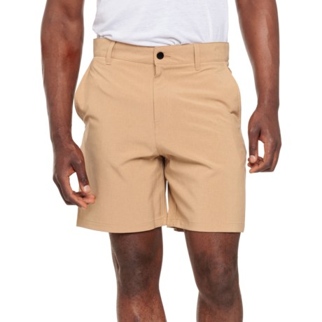 Panama Jack Hybrid Shorts - 7” in Travertine