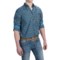 9933W_2 Panhandle Slim Competition Fit Plaid Shirt - Button Front, Long Sleeve (For Men)