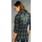 7109U_2 Panhandle Slim Lurex® Ombre Plaid Western Shirt - Snap Front, Long Sleeve (For Women)