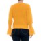 472CA_2 Paperheart Australian Designer Flare Sleeve Knit Sweater (For Women)