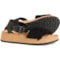 Papillio by Birkenstock Made in Portugal Glenda Wedge Sandals - Leather (For Women) in Black
