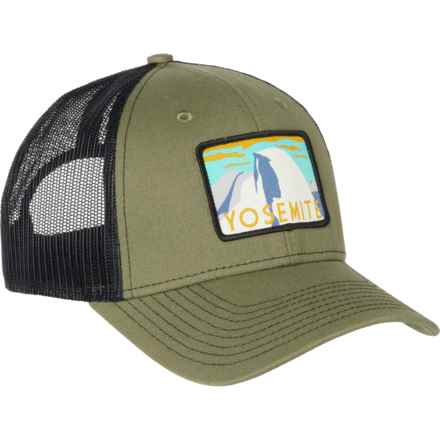 ParkHats Yosemite Trucker Hat (For Men) in Loden/Black