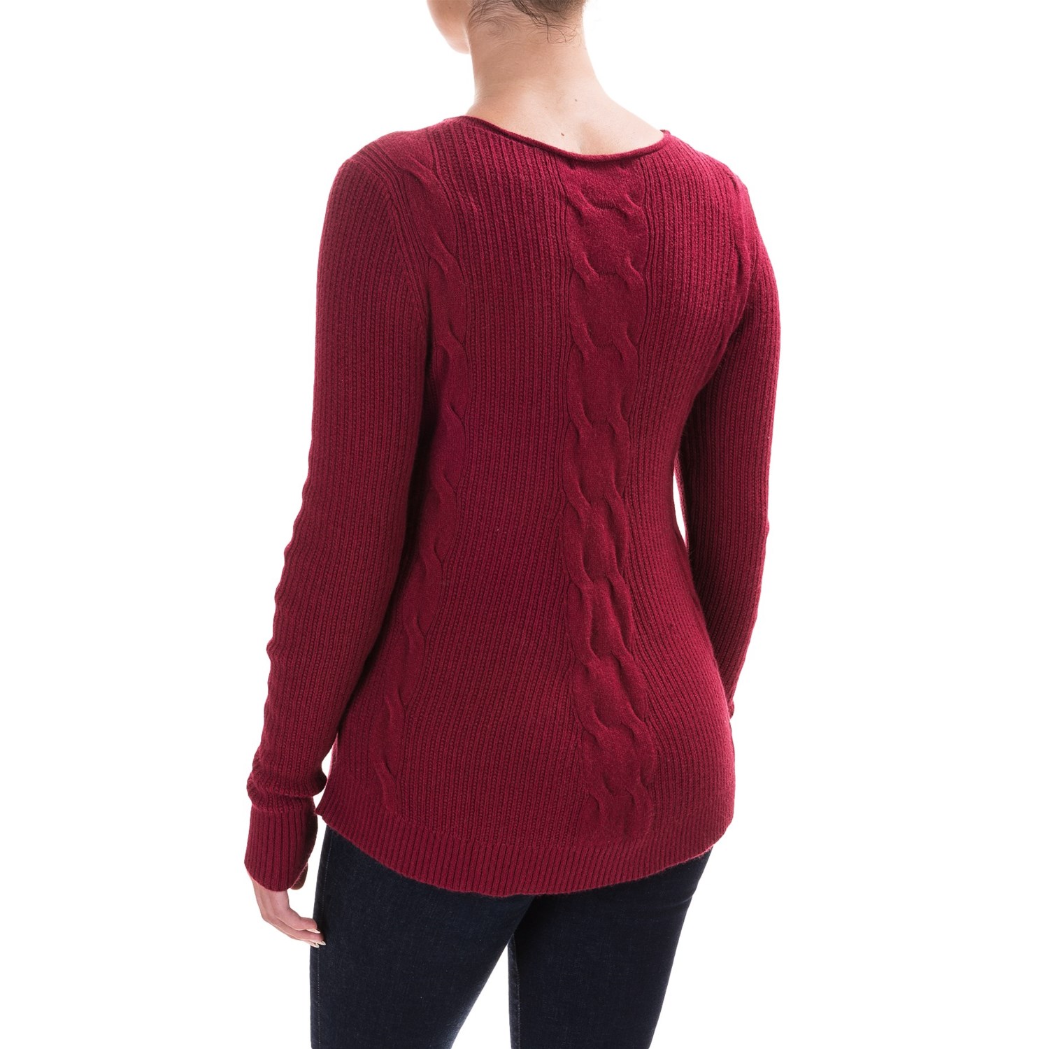 Parkhurst Barbara Cable-Knit Sweater (For Women) - Save 49%