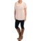 9819C_3 Parkhurst Cotton-Knit Turtleneck Sweater - Short Sleeve (For Women)
