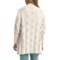 9819D_2 Parkhurst Recycled Cotton Cardigan Sweater (For Women)