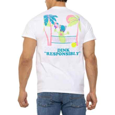 PARTY PANTS Heavy Dinkers Graphic T-Shirt - Short Sleeve in White