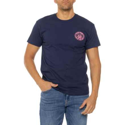PARTY PANTS Heavy Dinkers T-Shirt - Short Sleeve in Navy Blue