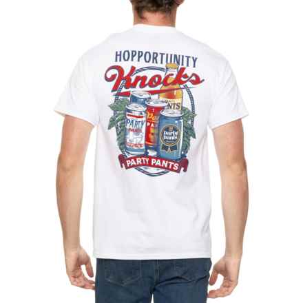 PARTY PANTS Hopportunity T-Shirt - Short Sleeve in White
