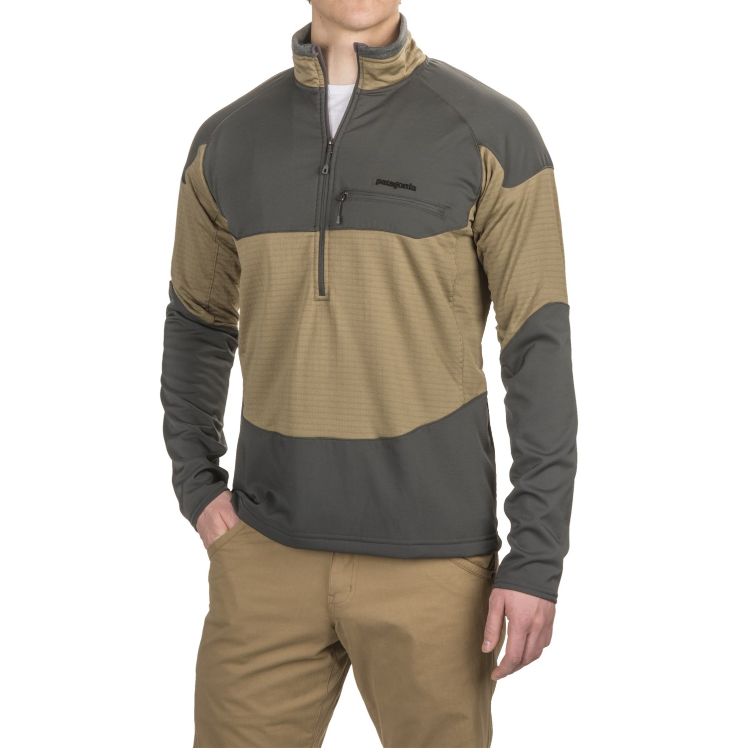 Patagonia R1 Field Polartec® Power Dry® Fleece Shirt – Zip Neck, Long