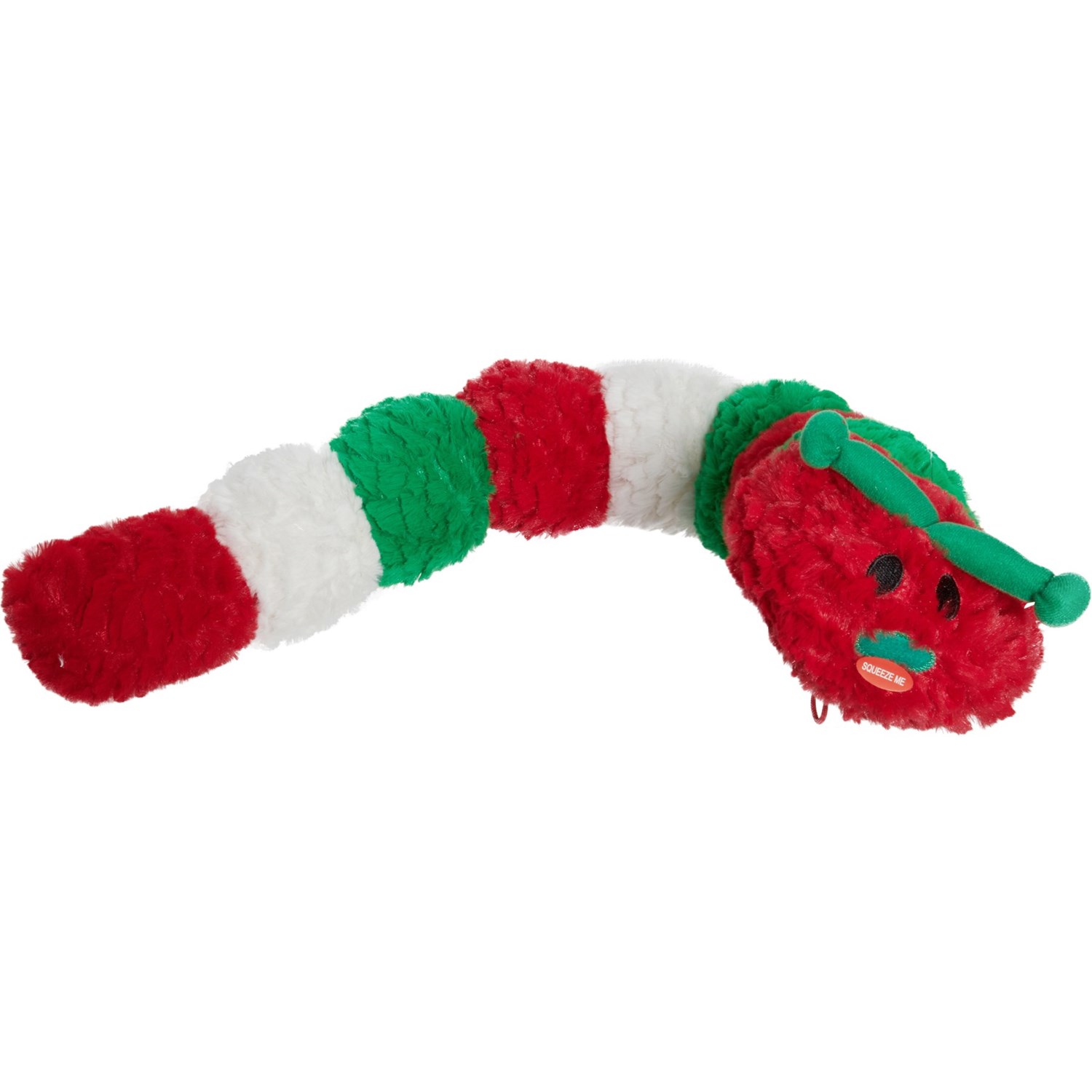 caterpillar dog toy