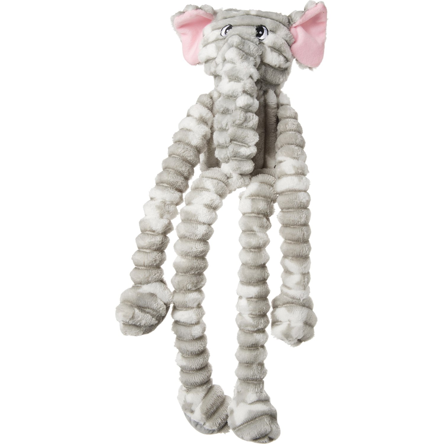 Patchwork Pet Ellie the Elephant Dog Toy 24”, Squeaker Save 22