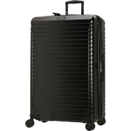 Pathfinder 31” Gusto Spinner Suitcase - Hardside, Expandable, Black in Black