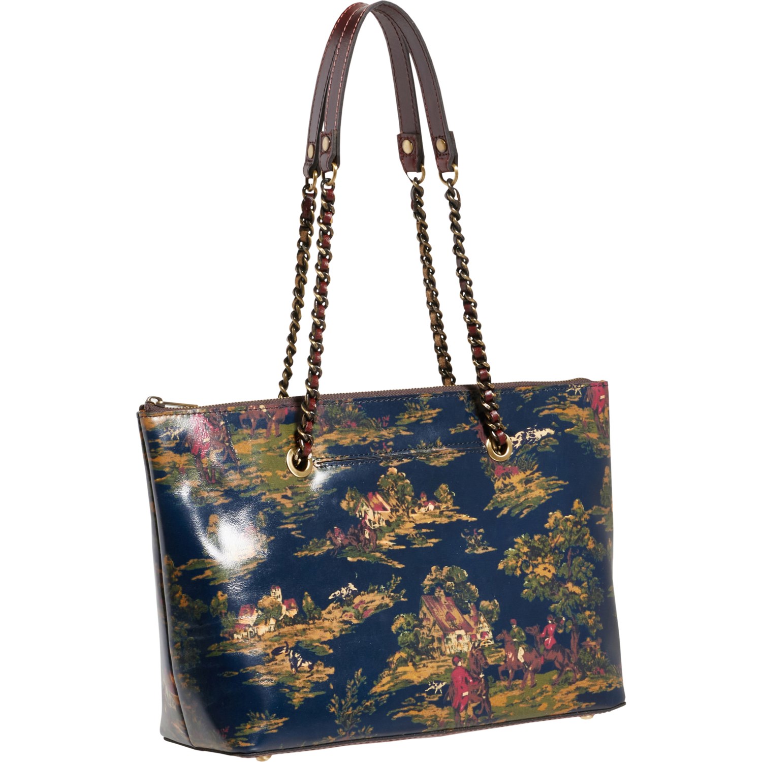 Patricia Nash Botanical Print Collection Vari Tote hotsell Leather Tan P653359