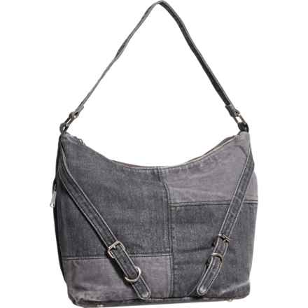 Patricia Nash Elia Hobo Bag in Black/Grey