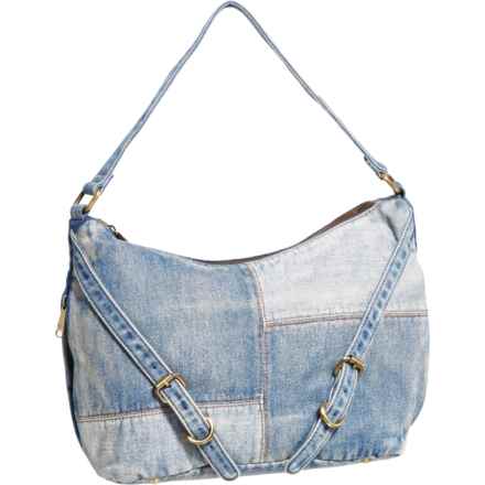 Patricia Nash Elia Hobo Bag in Washed Denim