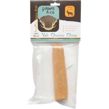 Paws & Co. Extra-Large Yak Cheese Chew Dog Treat - 4.5 oz. in Multi