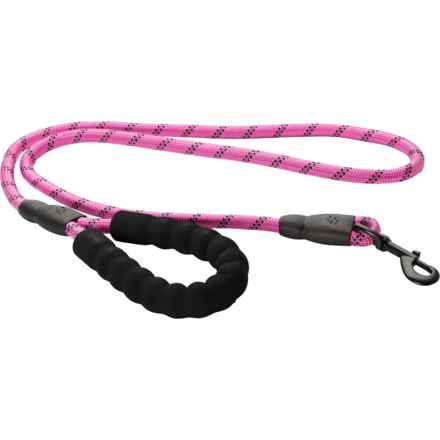 Paws First Foam Handle Dog Leash - 4’ in Pink