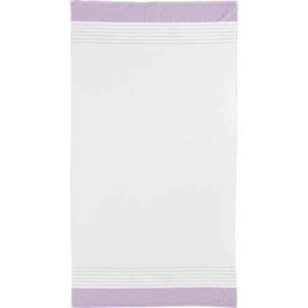 Peacock Alley Made in Turkey 100% Turkish Cotton Oversized Bath Towel - 380 gsm, 35x65”, Lilac in Lilac