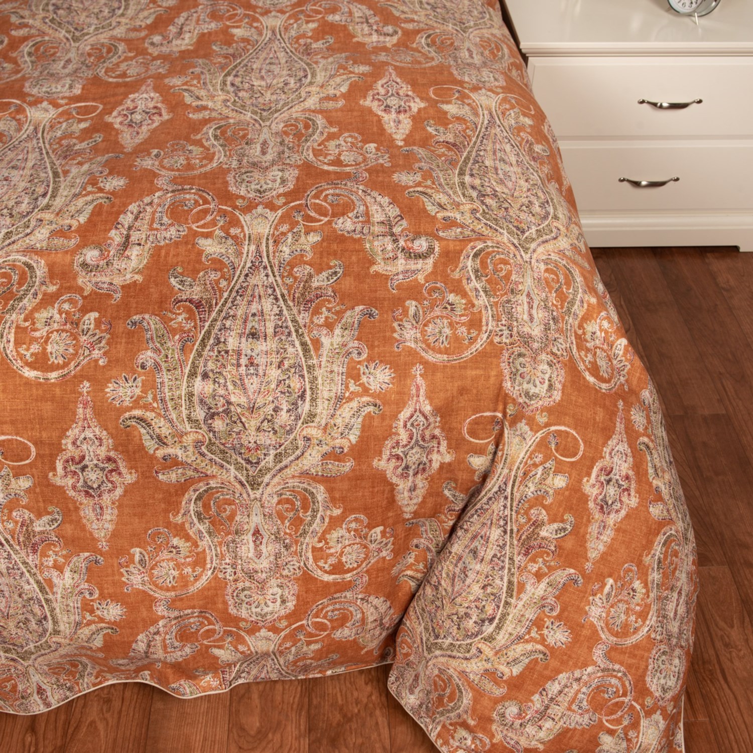 Peacock Alley Provence Amber Duvet Cover Queen