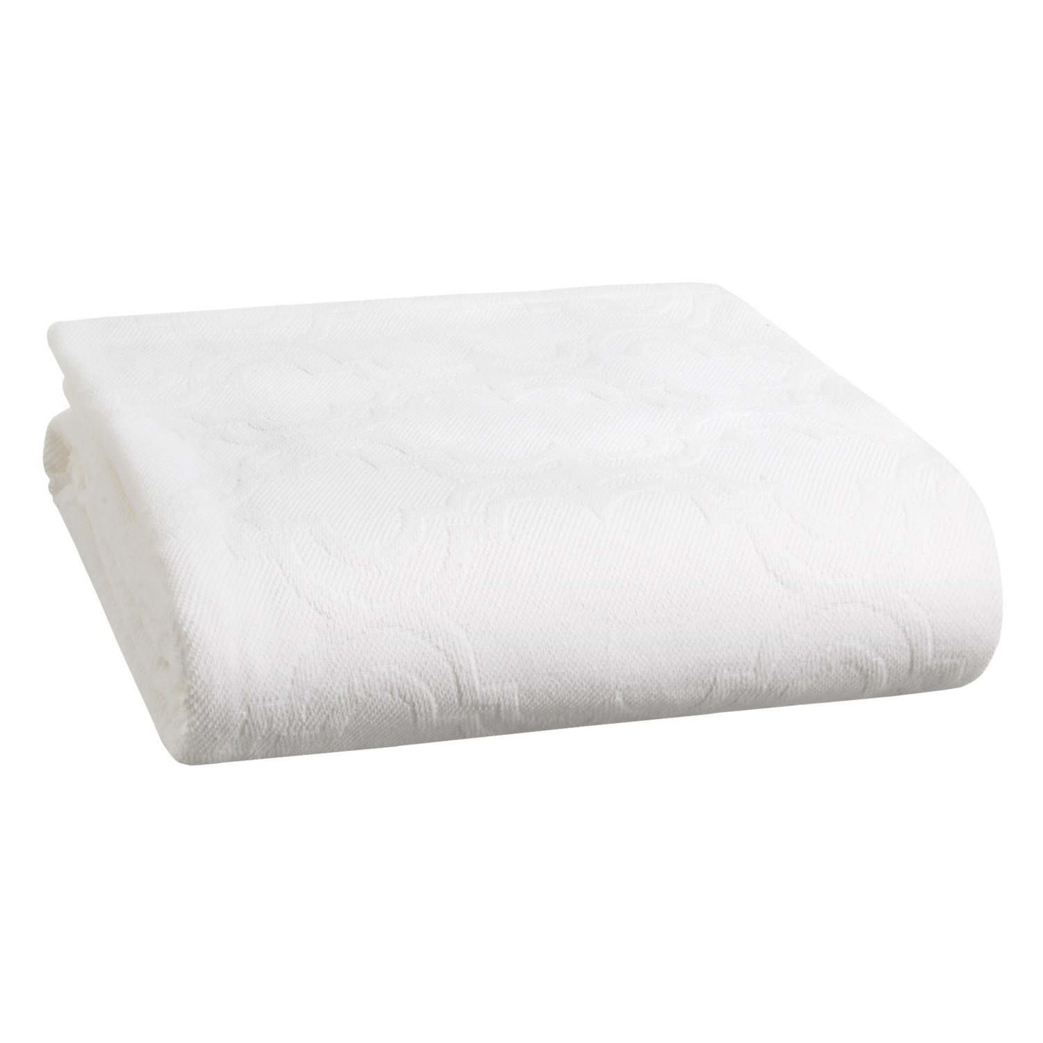 Peacock Alley Trefoil Coverlet Bedspread Queen