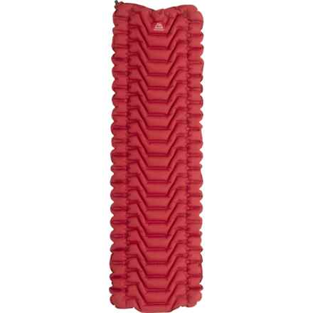 PEAK SLUMBER Air Sleeping Pad - Insulated, Inflatable in Red