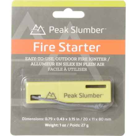 PEAK SLUMBER Fire Starter in Limeaid