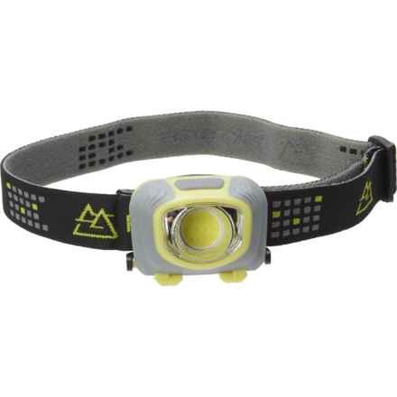 PEAK SLUMBER Stormproof LED Headlamp - 260 Lumens in Limeaid/Neutral Gray