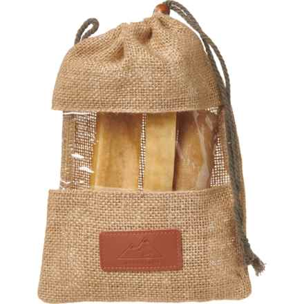 peaksNpaws Yak Milk Chew Dog Treat - 3-Pack, Extra Large in Multi