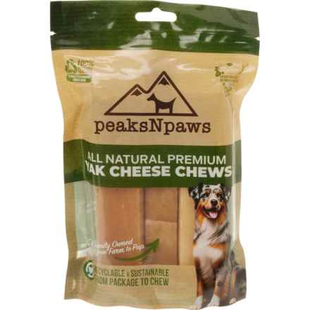 peaksNpaws Yak Milk Chew Dog Treat - 3-Pack, Extra Large in Original