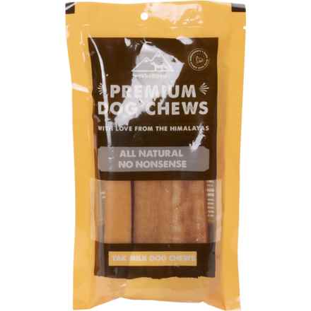 peaksNpaws Yak Milk Chew Dog Treats - 3-Pack, Large in Honey