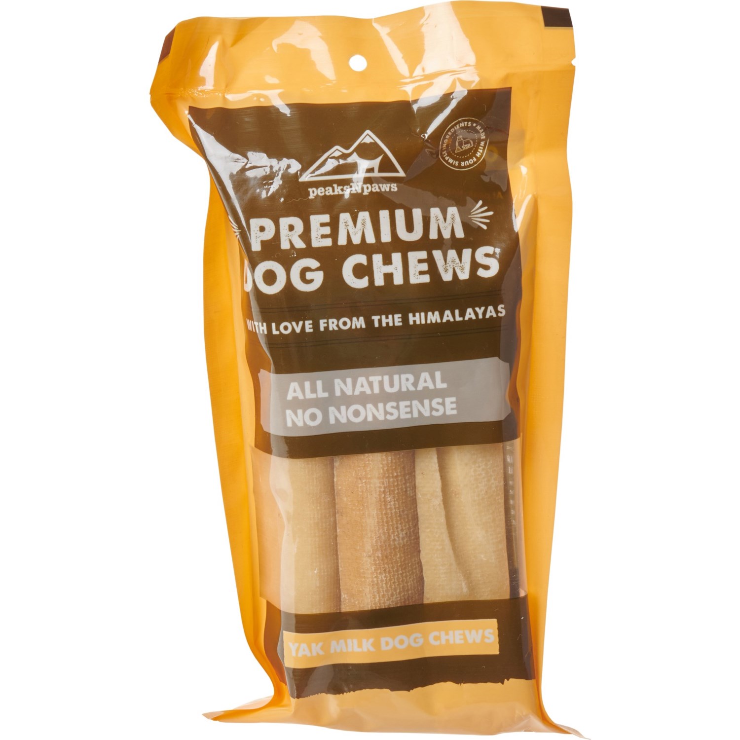 peaksNpaws Yak Milk Chew Dog Treats 3Pack, XLarge Save 57