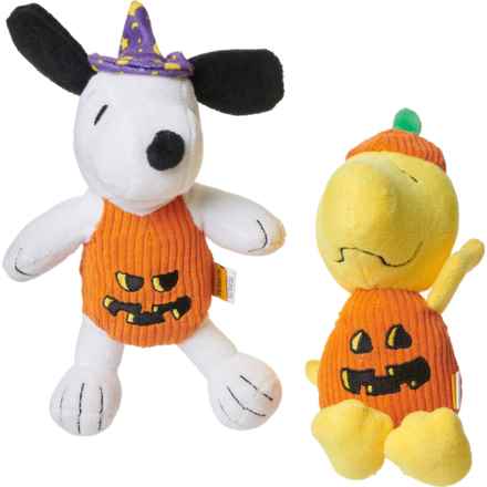 Peanuts Halloween Plush Dog Toys - 2-Pack, Squeaker in Peanuts Halloween