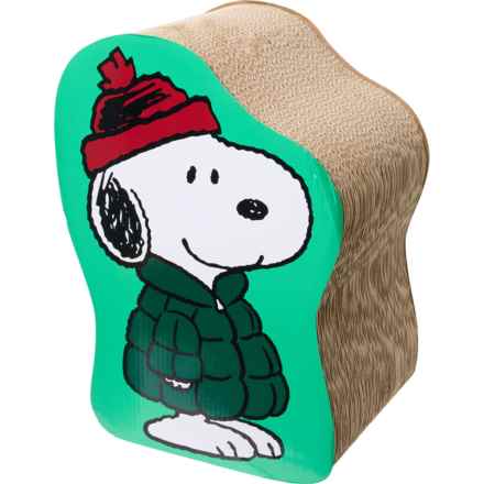 Peanuts Holiday Novelty Cat Scratcher - 14x9.84x8.75” in Snoopy - Closeouts