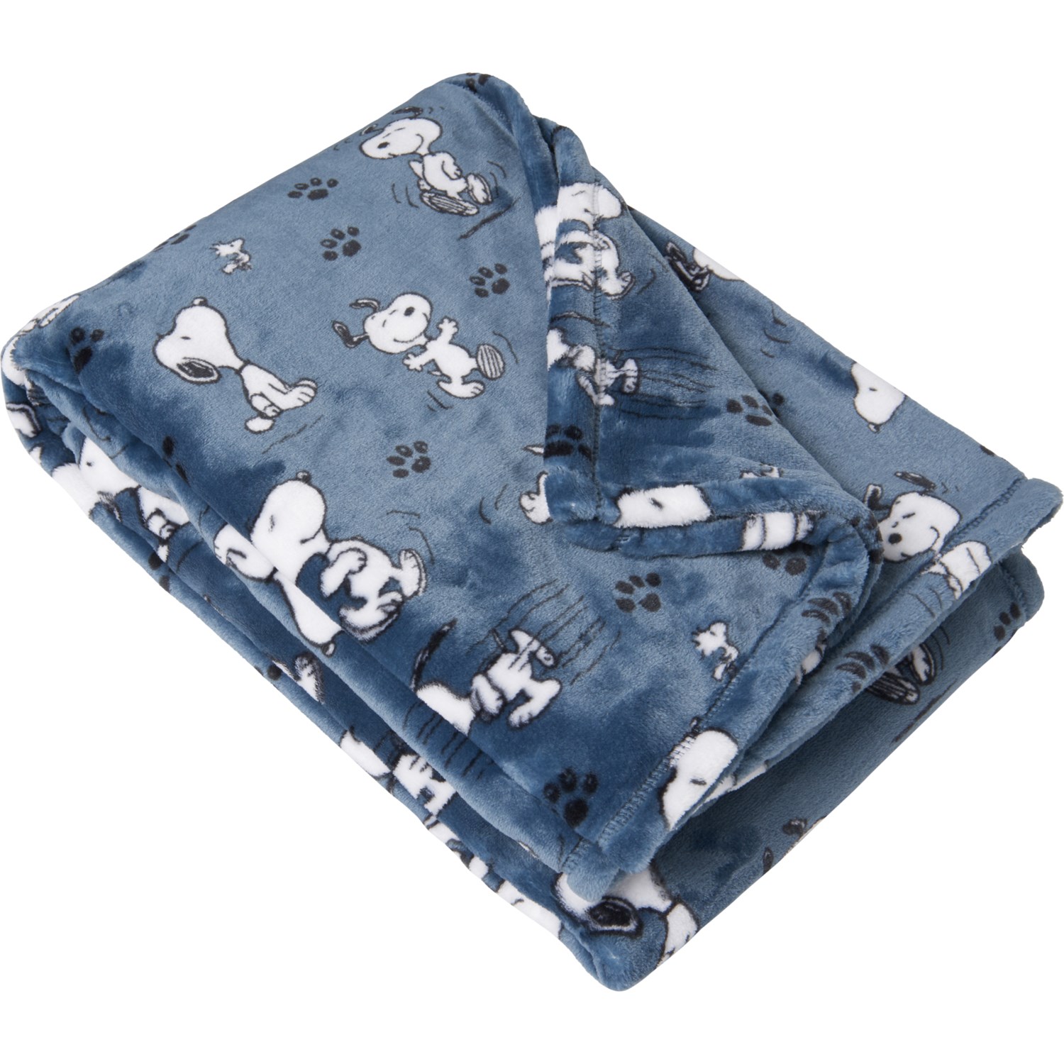 Peanuts Poses and Paws VelvetLoft® Oversized Throw Blanket 50x70