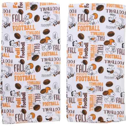 Peanuts Snoopy Football Kitchen Towel Set - 2-Pack, 18x28” in Multi