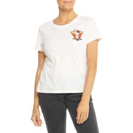 Peanuts Snoopy’s Happy Campers Graphic T-Shirt - Short Sleeve in Gardenia