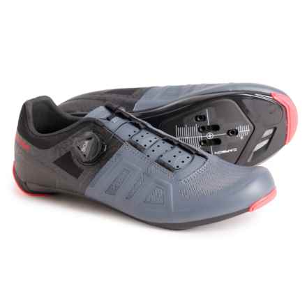 Pearl Izumi Attack Road Cycling Shoes - 3-Hole, SPD (For Women) in Black/Atomic Red