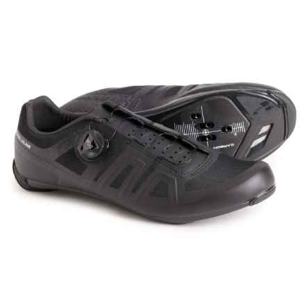 Pearl Izumi Attack Road Cycling Shoes - BOA®, 3-Hole, SPD (For Men and Women) in Black/Black