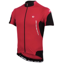 Pearl Izumi Elite Jersey - UPF 50+, Full Zip, Short Sleeve (For Men) in True Red/Black - Closeouts