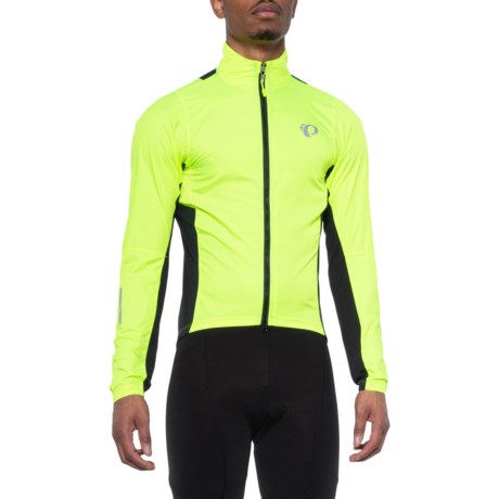 yellow cycling jacket