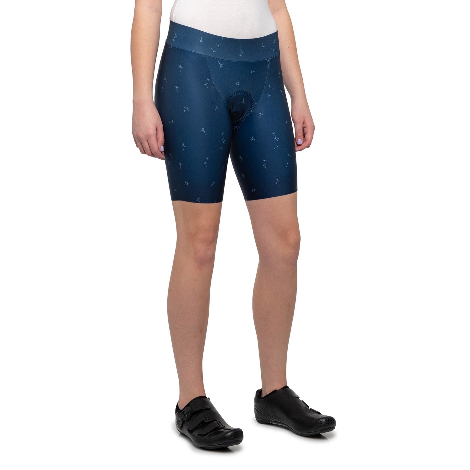 navy cycling shorts womens