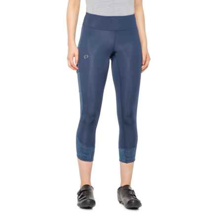 Pearl Izumi Studio 3/4 Tights in Navy/Navy Phyllite