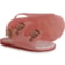 PEHR Toddler Boys and Girls Splash Sandals in Tea Rose