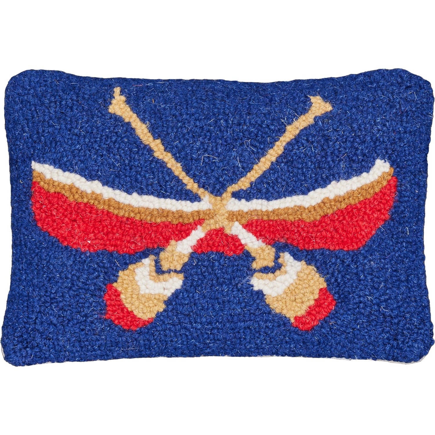 Peking Handicraft Canoe with Oars Hooked Throw Pillow - 8x12” - Save 50%