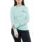 Pelagic AquaTek Hooded Shirt - UPF 50+, Long Sleeve in Turquoise