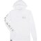 Pelagic Big Boys AquaTek Icon Open Seas Hooded Shirt - UPF 50+, Long Sleeve in White