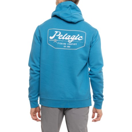 (取寄) ペラジック ロッドマン フリース ブーディ Pelagic Rodman Fleece Hoodie  Ocean Pelagic Rodman Fleece Hoodie - Save 64%
