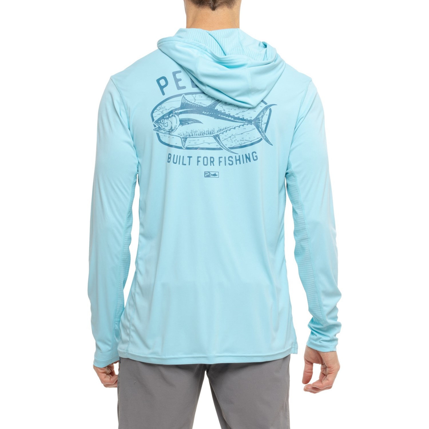 Pelagic VaporTek Hooded Shirt - UPF 50+, Long Sleeve - Save 71%